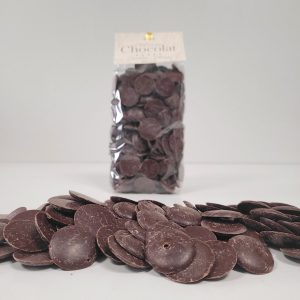 Chocolat noir premium 66 à 70% – sachet 500 g pour pâtisserie