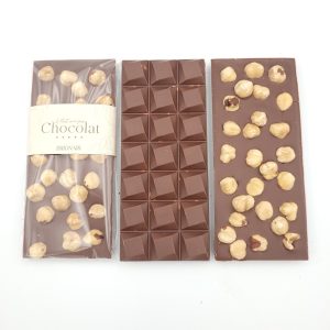 Tablette chocolat au lait noisettes 100g