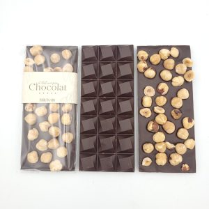 Tablette chocolat noir noisettes 100g