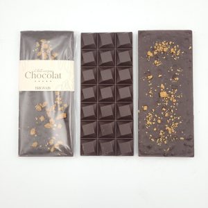 Tablette chocolat noir spéculoos 100g