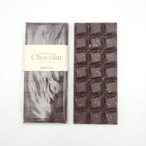 Tablette chocolat noir pétillant 100g