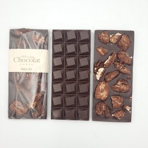 Tablette chocolat noir noix de Pécan 100g