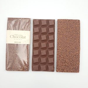 Tablette chocolat au lait riz soufflé 100g