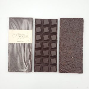 Tablette chocolat noir riz soufflé 100g