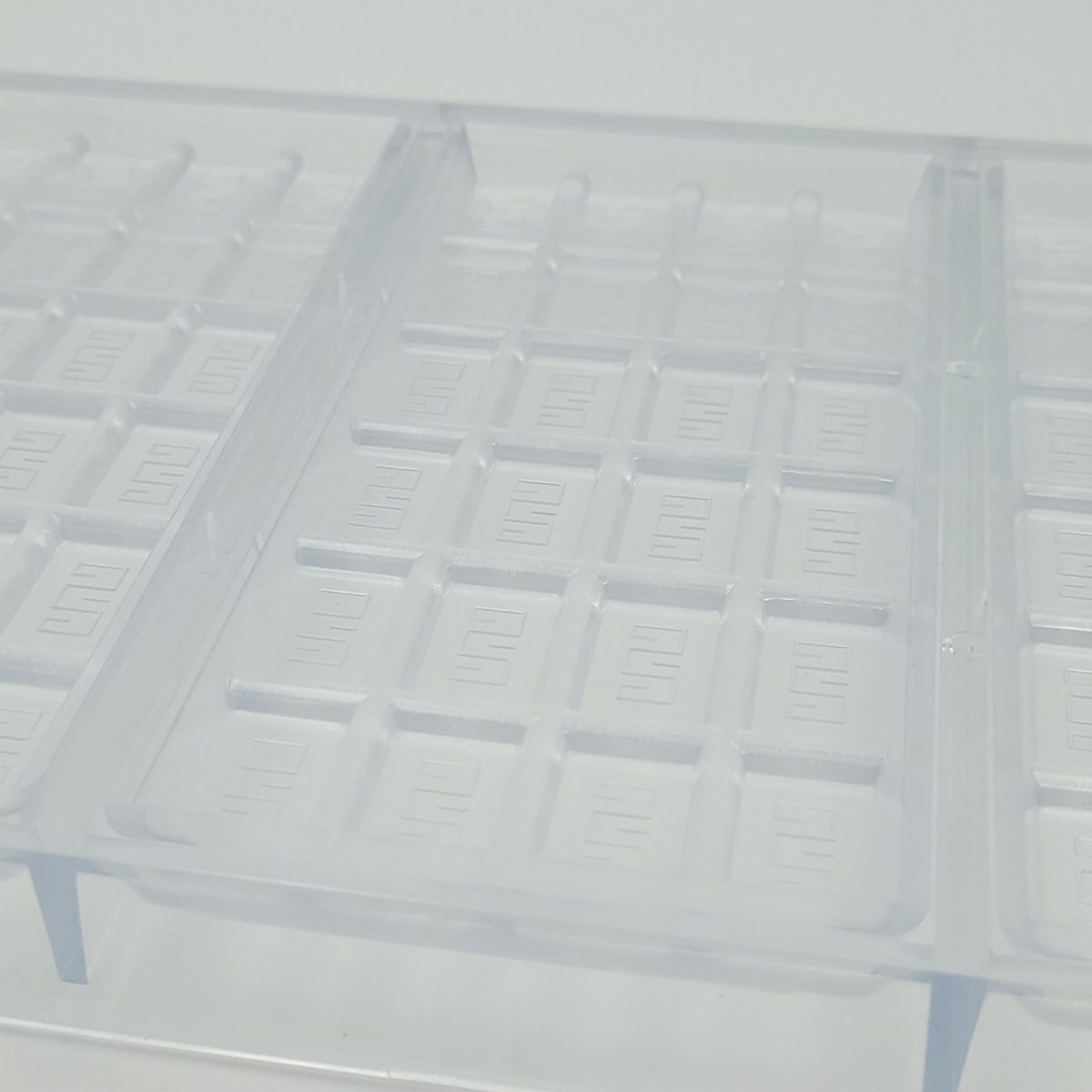 moule polycarbonate 3 tablettes détail