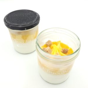 Verrine glacée coco/mangue